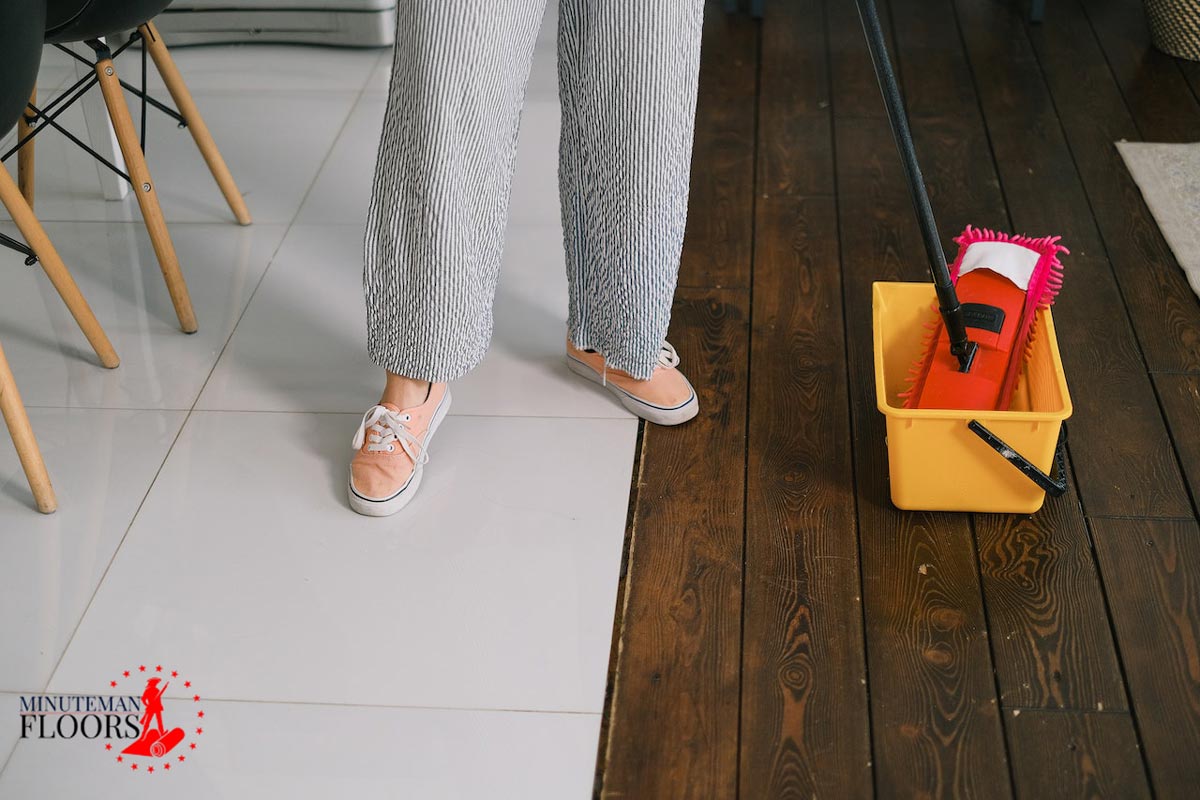 Easy to clean flooring